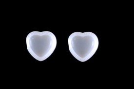 Set 2 mini corazon para aritos